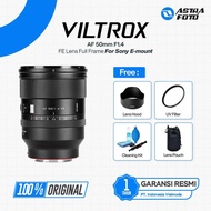 SONY Viltrox AF 50mm F1.4 FE Lens Full Frame Compatible For E Mountsony Official Warranty