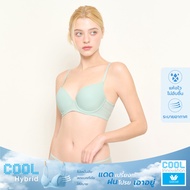 Wacoal Cool Innovation บรามีโครง ฟองน้ำบาง 10 มิล รุ่น WB5P66 สีเขียวอ่อน (LM)