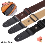 BEAUTY Guitar Belts, Multi-Color Cotton Guitar Strap, Useful Adjustable Ukulele Strap Guitar