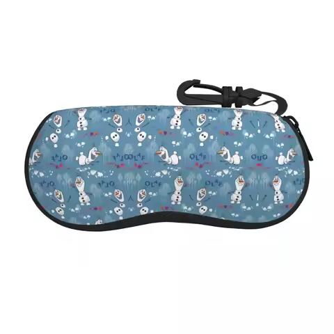 Custom Frozen Olaf Elsa Glasses Case Stylish Shell Eyeglasses Case Sunglasses Box