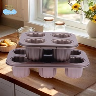 [LI] 1/4/6/9 Holes Non-Sti Mold Cake Pan Small Muffin Bakeware Cupcake Carbon Steel Pastry Mould Min