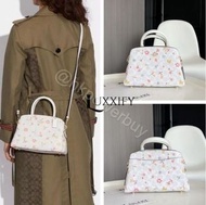 順豐包郵 Coach Mini Lillie Carryall In Signature Canvas With Mystical Floral Print (Women Crossbody Slin