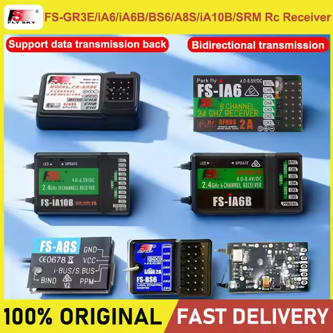 Flysky FS-GR3E FS-iA6 FS-iA6B FS-BS6 FS-A8S F FS-iA10B FS-SRM Rc Receiver for Flysky Transmitter