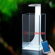 (SH) Mini desktop aquarium mini fish tank 30x20x20cm and 20x20x30 TERANIUM standard 4mm glass. super