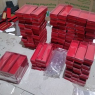 Velvet box size 5x20x3.5x15x3.5x12x3.5x10x3, and 5x9x3 for necklaces, brooches, pins, etc.