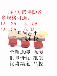 Tấm Chắn 392 Vuông 250V Ống Bảo Vệ Chậm T 1A 2A 3.15A 4A 5A 6.3A 8.5*4 Tấm Chắn Điện Tử Tấm Chắn Điệ