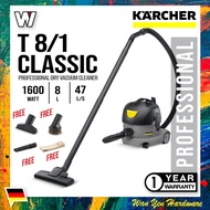 Karcher Vacuum Cleaner T8/1 Classic / Karcher Vacuum Cleaner / Small Dry Vaccum Cleaner / Vacuum Rum