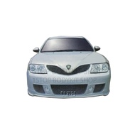 PROTON WAJA R3 FRONT BUMPER (FIBER GETAH ) SKIRT LIP BODYKIT