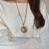 中古美品 Celine 1991思琳 星球吊飾 手袋掛飾 毛衣鍊 長項鍊