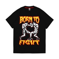 Gearfoxs Born To Fight Tshirt Free Sticker