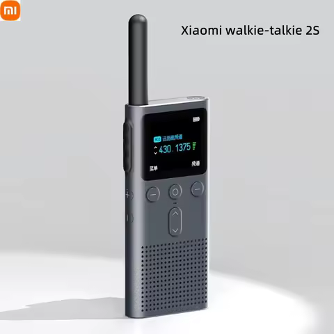 Xiaomi Walkie Talkie 2S 120-hour Standby Dual Mode 5km Call Distance 1.77"Color Screen 4W Power IP54