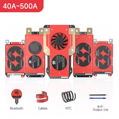 Daly Smart LiFePo4 16S 48V BMS 3S 4S 12V 7S 8S 24V 10S 36V 13S 20S 60A 100A 150A 200A 250A 500A Li-i