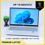 HP 15-fd0476TU Intel i5-1334U 16GB RAM 512GB SSD Win 11 Pro Used Laptop