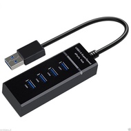 4 Ports High Speed USB 2.0 Hub/Multi-HUB Extension Splitter/Fast Data Transfer Extender Extension Connector/Compatible With Windows PC , Surface Pro , Laptop , Printer