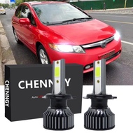 FOR Honda Civic FD 2005- 2010 2011 (Head Lamp) - P1 LED Headlight  BHBulbs Set 12-24V 6000K white (1