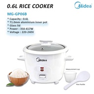 Midea Electric Rice Cooker (0.6 L) Midea Rice Cooker Warm (0.6 L) MG-GP06B SIBY