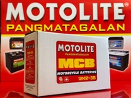 MOTOLITE 12N12-3B Low Maintenance Motorcycle Battery MCB 12V 12Volts 12 Volts 12N12