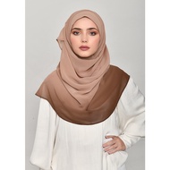 BOKITTA BeigeBrown - Plain Georgette -  DEGRADE COLLECTION
