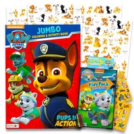 Paw Patrol Coloring and Activity Book Set - Jumbo Coloring Book, Stickers and More (Coloring Activit