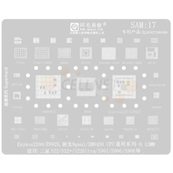 [Cellnet] Amaoe SAM 17 EXYNOS2200 E9925 SM8450 BGA Reballing Stencil Bga Plate New Senang Reball