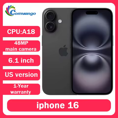 97%NEW Original Apple iPhone 16 SmartPhone 128GB/256GB Dual SIM 6.1-inch Super Retina XDR OLED A18 C