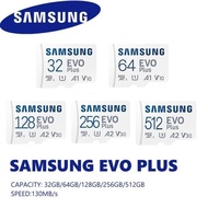 Samsung Memori Kartu Memori 32GB/64GB/128GB/256G/512G TF Micro SD Card