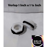 Vlok PVC NutRing Vault Tank Verlop TowerRing 1 x 1 1/ 4 Inch