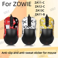 [Kam]For ZOWIE ZA11-B/ZA11-C/ZA12-C/ZA13C Mouse anti-sweat stickers anti-slip stickers cartoon side 