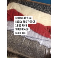 knitwear lucky beg 7-9 pcs