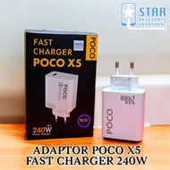Pocophone X5 240W 1usb Charger Adapter Poco X5 240W Charger Head
