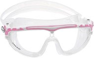 CRESSI CRESSI - SWIMMING GOGGLES SKYLIGHT CLEAR/WHITE PINK | Wide View Anti-Fog UV Protection Swim M