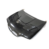 E46 M3 Carbon Fiber Front Engine Hood GTR Carbon Fit For Bmw 3 Series E46 Coupe，100% tested well