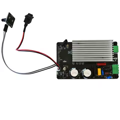 BLDC Motor Controller No Hall FOC Chord Wave 220V 250W Three-phase DC Brushless Permanent Magnet Syn