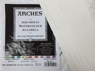 藝城美術►法國 Arches 阿契斯 水彩紙 300gsm 粗目 56*76cm 對開10入/包(阿契士 阿起士水彩紙)