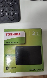 Toshiba 2TB 外接硬碟 2.5 inch HDD