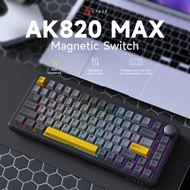 AJAZZ AK820 Max Wired Mechanical Gaming Keyboard Magnetic Switch Plate FR4 High Quality RGB Led