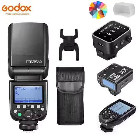 TT685II Camera Flash Light TTL 2.4G HSS 1/8000s GN60 Wireless Speedlite TT685 II for Canon Nikon Son
