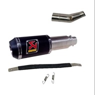 Akrapovic Lorenzo Carbon Exhaust + Slip on Ninja 250cc CBR150R CBR 250R