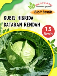 15 biji Bibit Kubis hibrida F1 - benih sayuran Kubis Hibrida dataran rendah