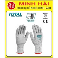 TOTAL - Cut and abrasion resistant gloves. Model: TSP1701-XL. HPPE Case, Level 5 Cut Resistant Glove