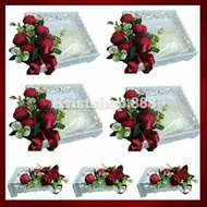 Dulang Hantaran Siap Gubah Bunga Sekali Tunang/Khawin Weeding Decoration(128,129)