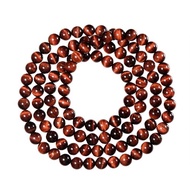 【正佳珠寶】紅虎眼 頂級雙眼虎眼石 6mm 平安轉運珠 紅虎眼念珠