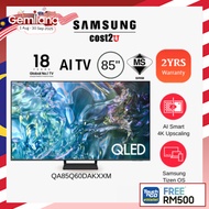 Samsung 85" Q60D QLED 4K Smart TV (2024) |  QA85Q60DAKXXM TV Television 电视机