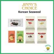 Korean Seaweed selection Beurre,Truffle gim,Wasabi,Spicy seaweed