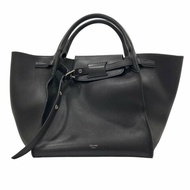 CELINE 賽琳 BIG BAG S OLD CELINE 可肩背 小牛皮 手提包 深棕色