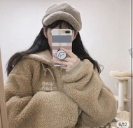 🇰🇷Choi🔸預購🔸韓國品牌muahmuah羊羔毛連帽外套/連帽外套/泰迪熊外套