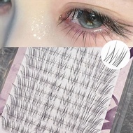 Resable cosplay lông mi giả 3D Cụm lông mi dày đặc Vivel