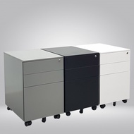 3 Drawer Metal Mobile Pedestal (LEA)