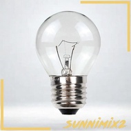 [Sunnimix2] Oven Light Bulb Desk Lamp Light Bulb for E27 Medium Base Microwave Ovens