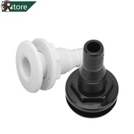 RL  Thru Hull Fitting Straight Hose Connector for 5/8, 3/4 1‑1/2in Hose Boats Marines Marine Accesso